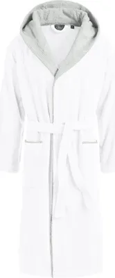 Produktbild von Egeria Bademantel Cairo l Größe M l Farbe 1 White l Reine Baumwolle