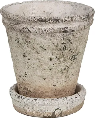 Obrázok produktu pre Clayre & Eef 6TE0503M Květináč béžový Ø11x12cm kamenný venkovský styl