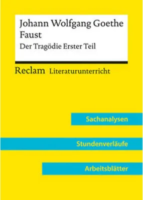 Produktbild von Johann Wolfgang Goethe: Faust. Der Tragödie Erster Teil (Lehrerband)