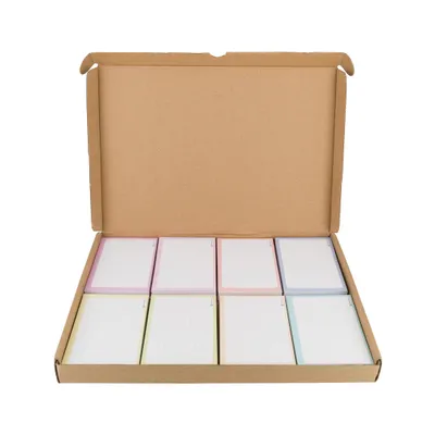 Immagine prodotto di Flashcard A7 1000 pezzi – 8 colori pastello per organizzare lo studio per materia – Scholis
