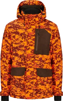 Produktbild von il Lago Prestige Drückjagd-Jacke Himal Herren (Orange Camouflage) Größe 2XL