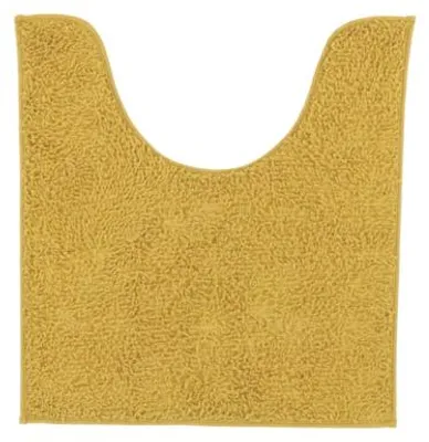Productafbeelding van Toiletmat Mosterdgeel Polyester 45 X 50 Cm