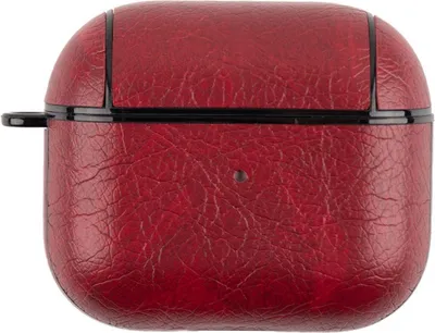 Obrázek produktu pro Pouzdro pro Apple AirPods 3 z umělé kůže kryt pouzdro nárazník ochranný kryt taška