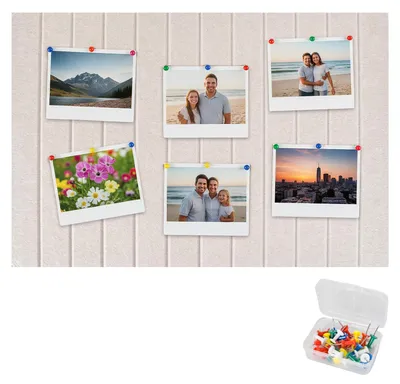 Produktbild von Große Filz-Pinnwand, selbstklebend, 60 x 40 cm, hellcamel
