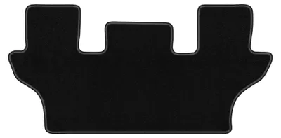 Produktbild von Velours-Fußmatten Hinten für Mercedes R251 / V251 2005-2013 (7-Sitzer) – 2-tlg, Schwarz, passgenau – Wielganizator LUX