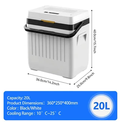 Productafbeelding van Koelkast, draagbare mini-vriezer, efficiënt koelsysteem, 20 liter