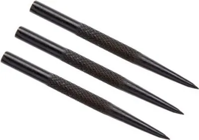 Image de Winmau Steeldart Dentelle Steve Beaton Noir 32mm 3er Set Pointes pour Fléchettes