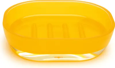 Produktbild von Excelsa Seifenschale Spa 12,5x3,5x10,5 cm Plastik Gelb
