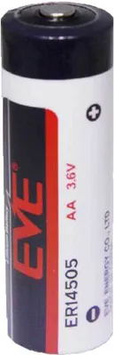 Produktbild von EVE ER14505 bobbin cell AA Rundzelle Lithium-Thionylchlorid 3,6V 2700mAh