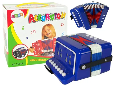 Productafbeelding van Akordeon-instrument Dla Małego Muzyka Niebieski