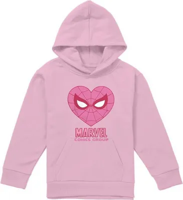 Imagen del producto de Sudadera con capucha para niños Spider-Man, modelo TV23261 (128), color rosa claro