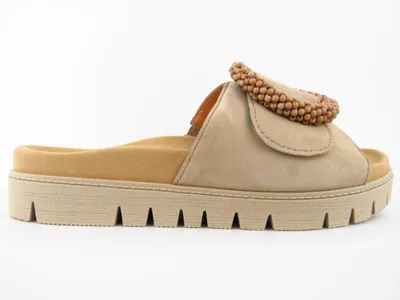 Produktbild von Gabor Chevreau caramel Pantolette Beige : 38