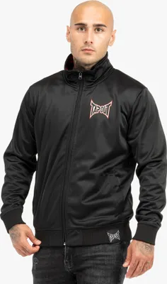 Produktbild von Herren Trainingsjacke normale Passform TEMACULA Black/Red/Ecru M Tapout