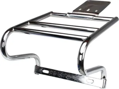 Zdjęcie produktu dla Bagażnik górny chromowany do Vespa P 125 150 200 / PX 125 150 200 E