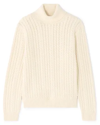 Produktbild von Celio Mevicks Herren Pullover mit Rollkragen und Zopfmuster Gr. L