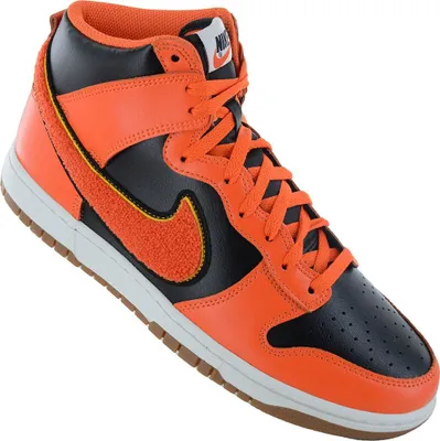 A single Nike Dunk High sneaker is shown against a white background.