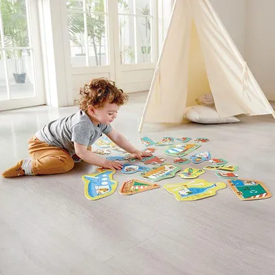 Produktbild von Hape - Wunderbares Fahrzeug-Puzzle