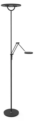 Produktbild von LED Stehleuchte, Leseslampe, Touchdimmer, schwarz, H 183 cm