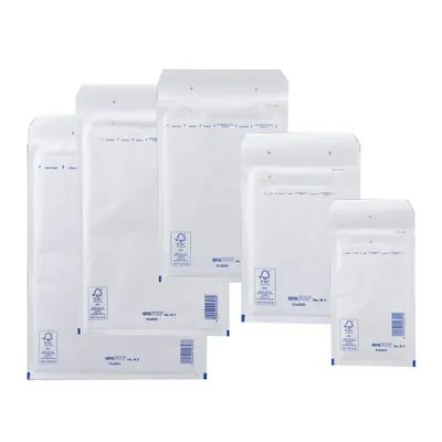 Produktbild von Vereinigte Papierwarenfabriken Luftpolstertaschen-Set weiß