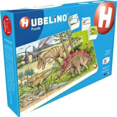 Obrázok produktu pre HUBELINO Puzzle Svet dinosaurov (35 dielikov)