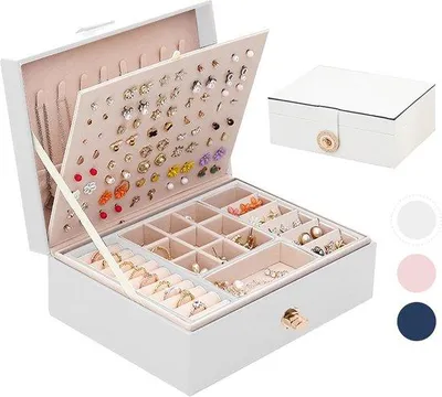 Produktbild von Famanu Schmuckbox - Praktische Aufbewahrung in elegantem Design