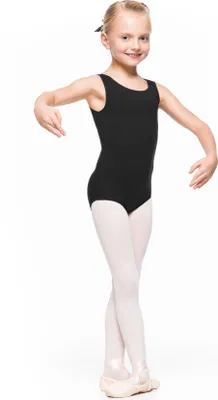 Produktbild von BATYLDA - Kinder Ballettbody für Tanz, Gymnastik, Rhythmik, Schwarz 98/104