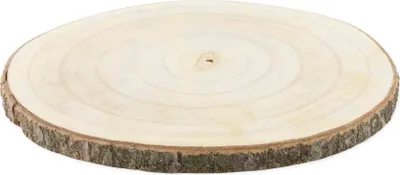 Produktbild von Naturholzscheibe 28 bis 33 cm - Einheitsgröße