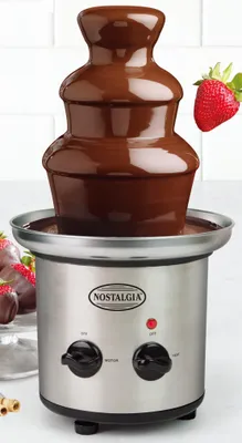 Productafbeelding van Elektrische chocoladefontein met 3 niveaus, ideaal voor feesten – smelt kaas