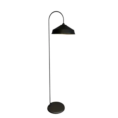 Produktbild von Schwarze Stehlampe E27, Dekorativ, Modern, aus Metall