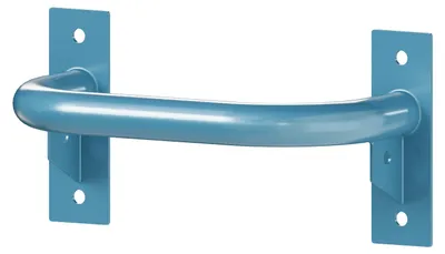 Produktbild von IRON CLAN Wand-Klimmzugstange 30 cm Blau, pulverbeschichteter Stahl