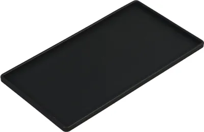 Produktbild von Legen Sie die Matte Flexible Protective Soft Textur Isolierte Tasse Schüssel Tischmatte Küche Vorräte-Schwarz