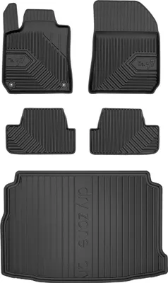 Immagine prodotto di SET 77 Tappetini in gomma e copertura Peugeot 308 2 HB 2013-2021