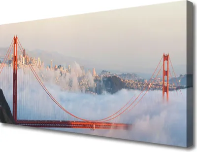 Produktbild von Tulup Leinwand-Bilder 100x50 Wandbild Canvas Kunstdruck Brücken Architektur