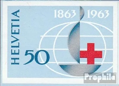 Produktbild von Briefmarken Schweiz 1963 Mi 774 (kompl.Ausgabe) postfrisch Rotes Kreuz