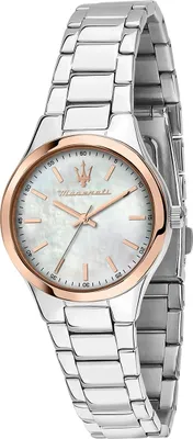 Produktbild von Maserati Edelstahl Armband-Uhr Analog Attrazione Damen silber D2UMAR8853151503