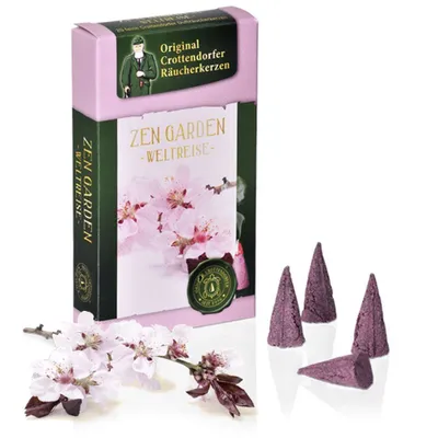 Produktbild von Crottendorfer Räucherkerzen - Weltreise - Zen Garden von Crottendorfer