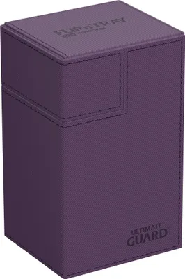 Image de Ultimate Guard Flip'n'Tray 80+ Xenoskin - Fioletowy Pudełko na Karty