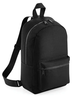 Produktbild von Bagbase Mini Essential Rucksack FK189 (Einheitsgröße) (Schwarz)