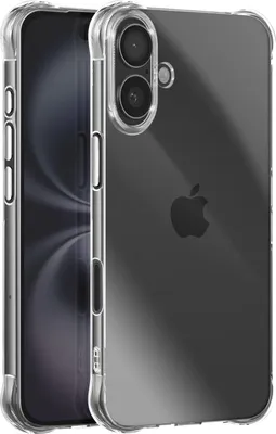 Produktbild von Avizar, iPhone 17 Stoßfeste Hülle mit verstärkten Ecken, Transparent