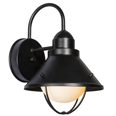 Obrázok produktu pre Vonkajšia nástenná lampa Lavina IP44 čierna E27
