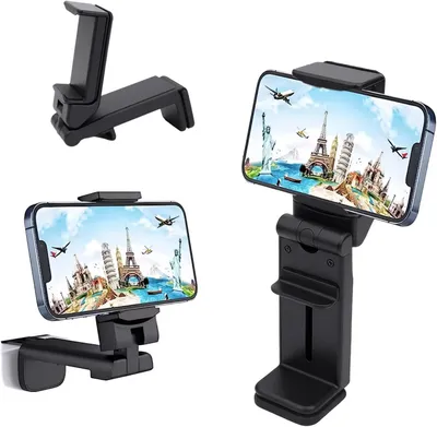 Imagen del producto de Soporte para teléfono con rotación de 360 grados, para mesa y pared, universal, ideal para llevar ContiGo!
