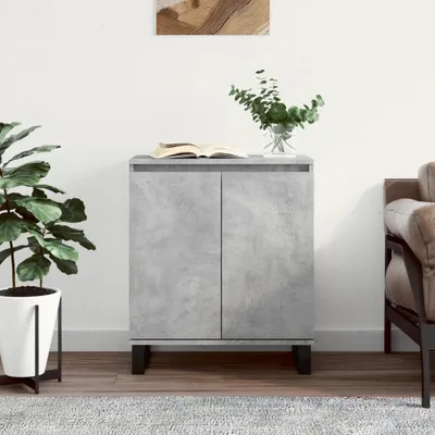 Produktbild von The Living Store Sideboard Betongrau 60x35x70 cm Holzwerkstoff