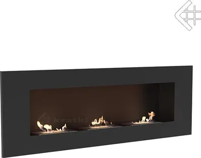 Produktbild von Wandkamin Bioethanol DELTA 3 schwarz