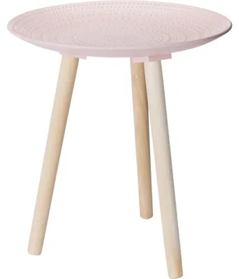 Obrázok produktu pre Skladací okrúhly stôl 41 cm ružový