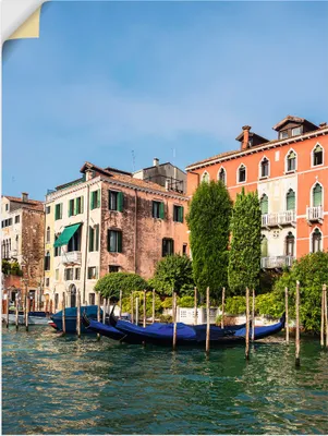 Produktbild von ARTland Wandbild, selbstklebend Blick auf historische Gebäude Venedig Größe: 45x60 cm