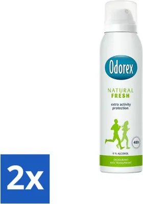 Produktbild von Odorex Deodorant Spray Natural Fresh 150 ml - Vorteilspack - 2 Stücke