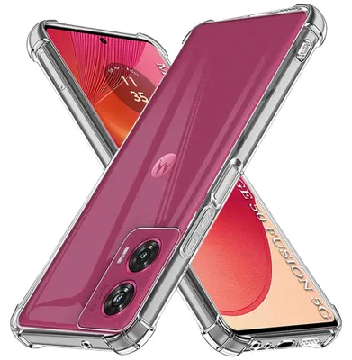 Obrázok produktu pre Techsuit Nrazuvzdorn zadn kryt pre Motorola Edge 50 Fusion - Transparent
