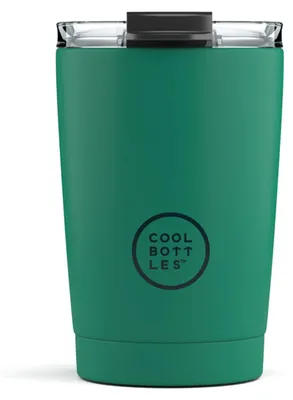 Productafbeelding van Cool Bottles - Tumbler - Thermobeker van roestvrij staal - 330 ml - Vivid Quetzal - T