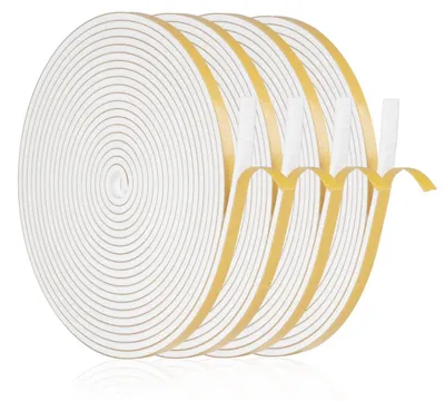 Imagen del producto de Burlete adhesivo para puertas - Autoadhesivo - 6 x 3 mm - 20 m - Para puertas y ventanas