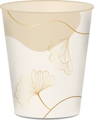 Produktbild von itenga Papierkorb BOC2 beige ca. 15 Liter